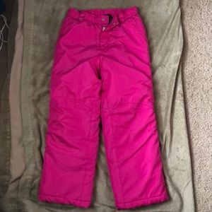 Ski pants for girls. Size 7-8